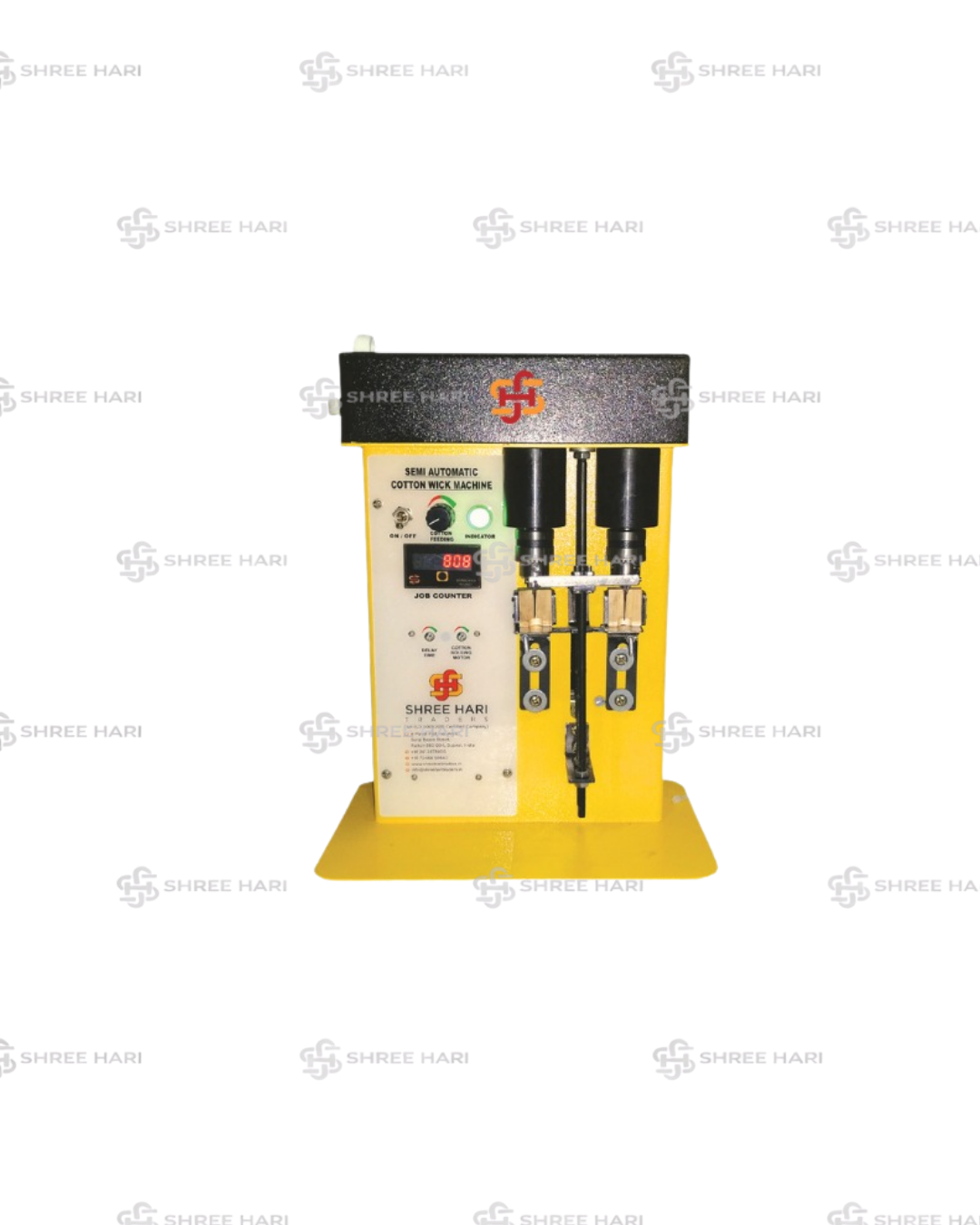 Semi Automatic Round Cotton Wicks Making Machine