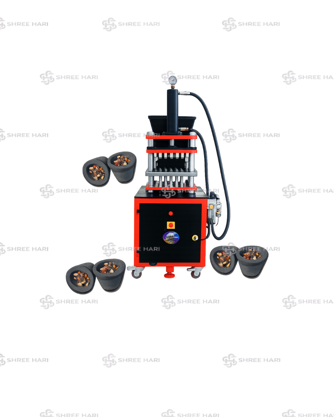 25 Cavity Sambrani Dhoop Cup Making Machine